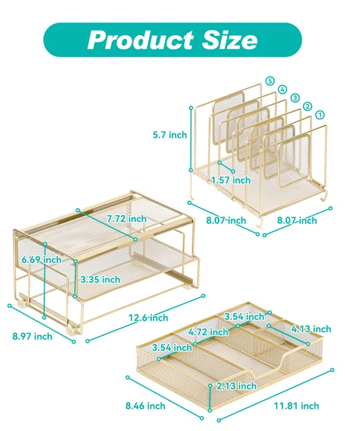 3 Tier Gold-07 3 Tier Gold-07