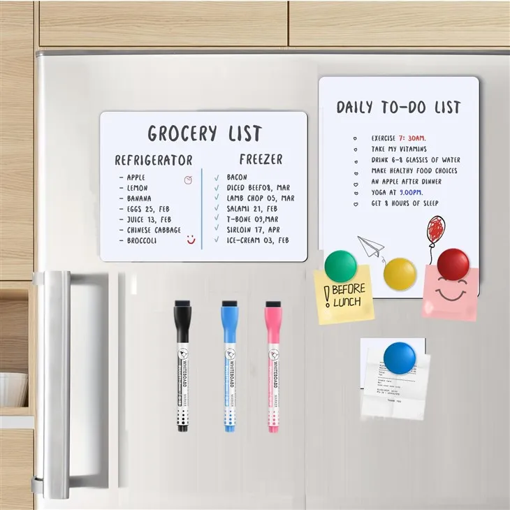 Fridge magnétique tableau blanc
