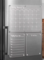 Calendrier mensuel magnétique clair